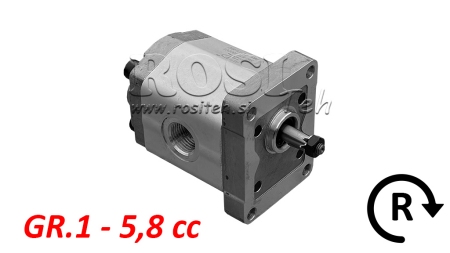 POMPĂ HIDRAULICĂ GR.1 5.8 CC DREAPTA - FILET