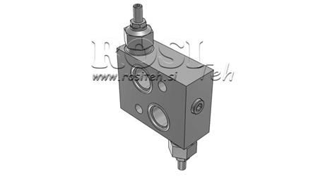 HYDRAULICKÝ REGULÁTOR TLAKU 30-210 BAR PRO HYDRAULICKÝ MOTOR MS