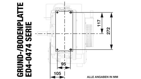 дизелов двигател 474cc-8.0kW-3,600 RPM-E-KW25x88-електрически старт