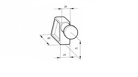 TIP LOCK LATERAL CIERE MIC - dimensiuni