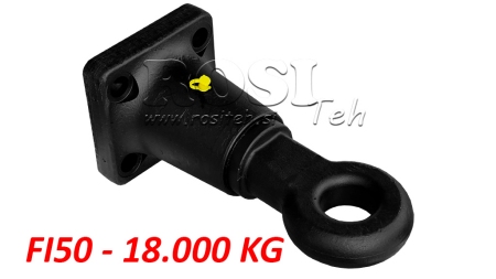 CULOARE DE REMORCARE ROTATIVĂ FI50 ÎN CARCASĂ 3000/18000KG