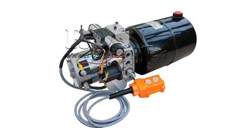 AGREGAT HIDRAULIC MINI 24V DC - 2.2kW = 2.1cc - 8 lit - asamblare în direcție dublă (metal)