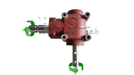 REDUCȚIE ÎN UNGHI L-155J 1: 1.14 (16CP-12kW)