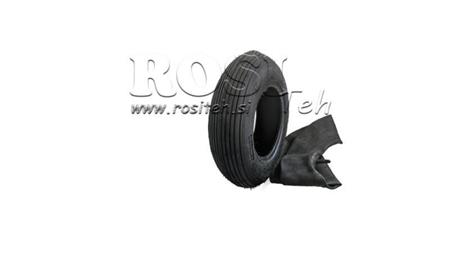 PNEU 4.00-8 6pl (CU TUB)