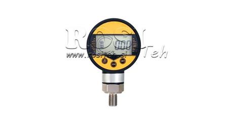 MANOMETRU DIGITAL DN63 VERTICAL 0 - 600 BAR - 1/4