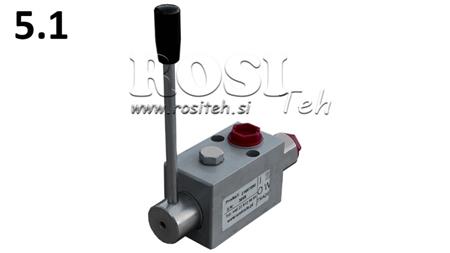 REGULATOR DE PRESIUNE A FRÂNELOR BPA-M HIDRAULIC PENTRU REGLARE DISCRETĂ 206120