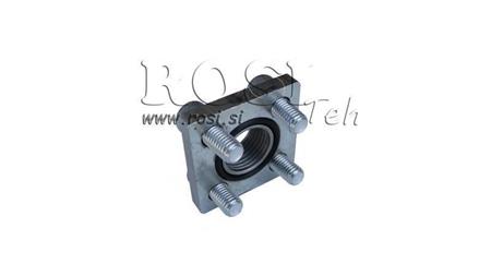 CONECTOR DE ȚEAVĂ 1/2 - FLANȘĂ DREAPTĂ fi 40