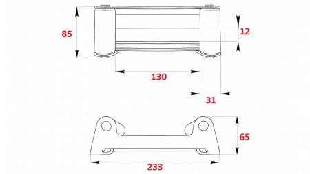 RULLENDE GUIDE FOR STÅL KABEL DWM 8000