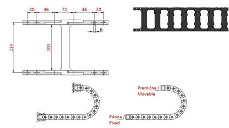 ELEMENT FINAL PENTRU LANȚ CK40a
