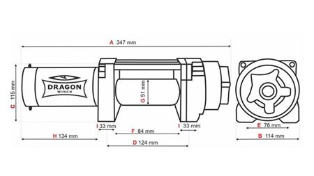 12 V ЕЛЕКТРИЧЕСКА ВИШКА DWH 3500 HD - 1588 кг - СИНТЕТИЧЕН ВЪЖЕ