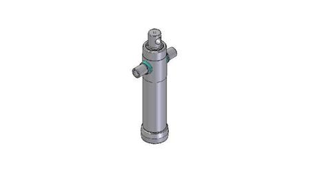 2022F -CILINDRU TELESCOPIC STANDARD/GĂURĂ 2 ETAPE CĂLĂTORIE 595 DIAMETRU 80