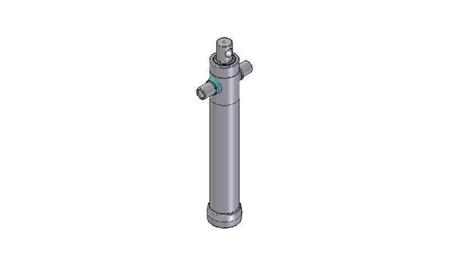 2025F -CILINDRU TELESCOPIC STANDARD/GĂURĂ 2 ETAPE CĂLĂTORIE 895 DIAMETRU 80