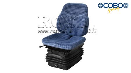 SCAUN TRACTOR CU SUSPENSIE PE AER DIN TEXTIL