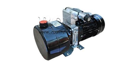 AGREGAT HIDRAULIC MINI 230V AC (0.75 kW) 85 bar - 3.7 cc - 5.2 lit/min - rezervor 4 lit