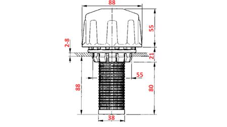 FILTRU HIDRAULIC PVC MARE