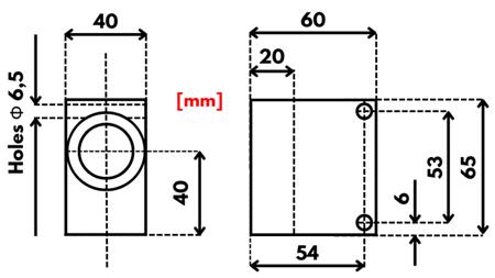 CARCASĂ PENTRU VANĂ HIDRAULICĂ 2-WAY REXROTH 1/2 70-LIT
