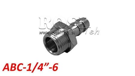 CONECTOR PNEUMATIC PLUG-IN SMREKICA ABC-014-6