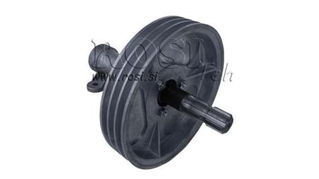 AXA CARDAN PENTRU FERONIERĂ CIRCULARĂ CU PULLEY 270mm