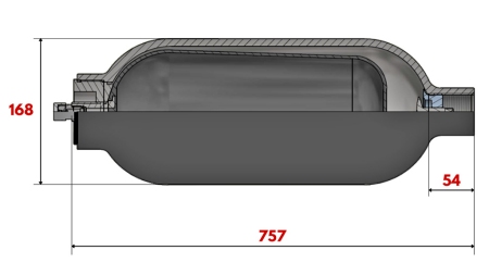 ACCUMULATOR HIDRAULIC 10 LIT