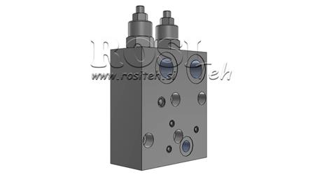 VANĂ PENTRU FRÂNA HIDRAULICĂ A MOTORULUI HIDRAULIC KPBR-250/1/D