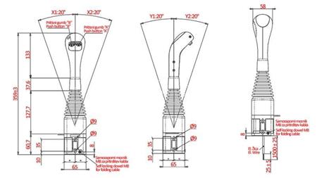 JOYSTICK NIMCO PENTRU BUCȘĂ - 2x BUTON
