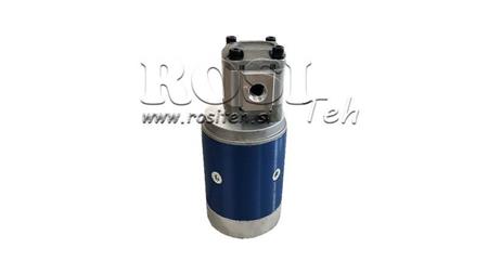 ASAMBLARE POMPĂ HIDRAULICĂ GR.1 MOTOR ELECTRIC 24V