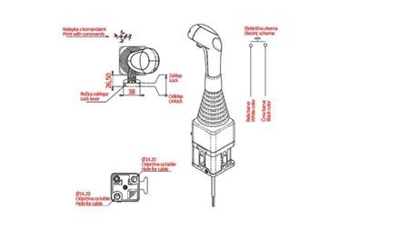 JOYSTICK NIMCO PENTRU WINCH BALL - 1x BUTON