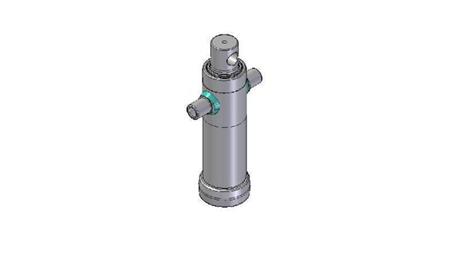 3021F -CILINDRU TELESCOPIC STANDARD/GĂURĂ 2 ETAPE CĂLĂTORIE 495 DIAMETRU 95