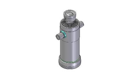 3054S -CILINDRU TELESCOPIC STANDARD/BOL 5 ETAPE CURSĂ 1880 DIAMETRU 152