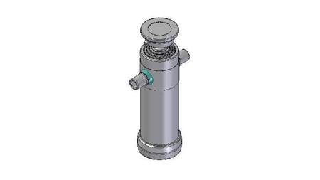 3064S -CILINDRU TELESCOPIC STANDARD/BOL 4 ETAPE CURS 910 DIAMETRU 112