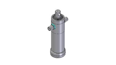 3066F -CILINDRU TELESCOPIC STANDARD/GAURĂ 4 ETAPE CUSCĂ 1190 DIAMETRU 112