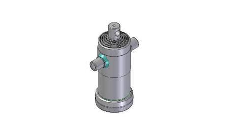 3093F -CILINDRU TELESCOPIC STANDARD/GAURĂ 5 ETAPE CĂLĂTORIE 1190 FI 124