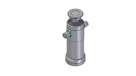 3097S -CILINDRU TELESCOPIC STANDARD/BOL 5 ETAPE CURSĂ 1315 DIAMETRU 124