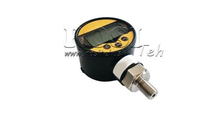 MANOMETRU DIGITAL DN63 VERTICAL 0 - 600 BAR - 1/4