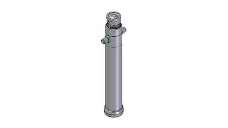 4029S -CILINDRU TELESCOPIC STANDARD/BOL 2 ETAPE CURSĂ 1395 DIAMETRU 124