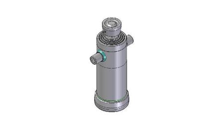 4042S -CILINDRU TELESCOPIC STANDARD/BALL 4 ETAPE CĂLĂTORIE 1220 DIAMETRU 152