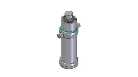 4047F -CILINDRU TELESCOPIC STANDARD/GAURĂ 4 ETAPE CUSCĂ 1970 FI 170