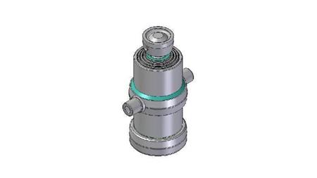 4070S -TELESCOPICKÝ CYLINDR STANDARD/KULIČKA 4 STUPNĚ ZDVIH 1030 PRŮMĚR 170