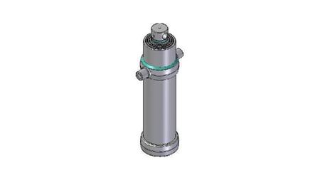 4091F -CILINDRU TELESCOPIC STANDARD/GAURĂ 4 ETAPE CURS 2190 FI 170