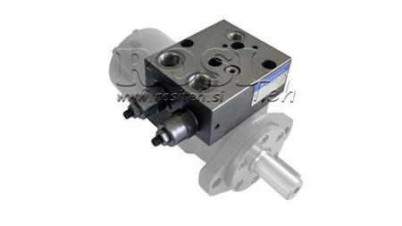VALVĂ PENTRU FRÂNĂ HIDRAULICĂ A HIDROMOTORULUI KPBR-250/1/D