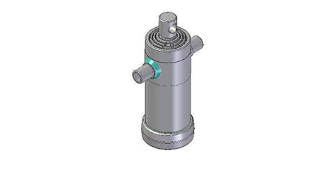 5022F -CILINDRU TELESCOPIC STANDARD/GAURĂ 5 ETAPE CUSCĂ 1030 DIAMETRU 112