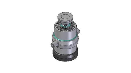 5030S -CILINDRU TELESCOPIC STANDARD/BALL 5 ETAPE CĂLĂTORIE 1170 DIAMETRU 215