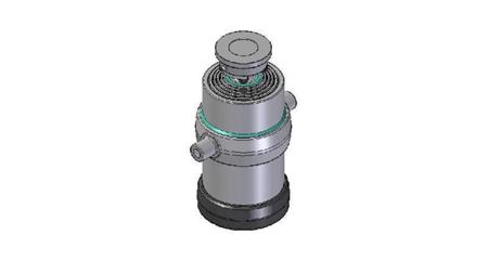 5032S -CILINDRU TELESCOPIC STANDARD/BOL 5 ETAPE CĂLĂTORIE 1450 DIAMETRU 215