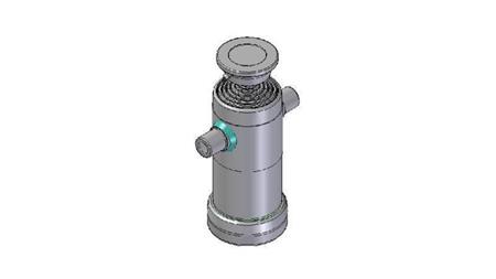 6004S -CILINDRU TELESCOPIC STANDARD/BOL 6 ETAPE CURSĂ 1245 DIAMETRU 124