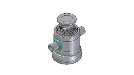 6005S -TELESCOPICKÝ CYLINDER STANDARD/KULOVÝ 6 STUPŇŮ ZDVIH 690 PRŮMĚR 152