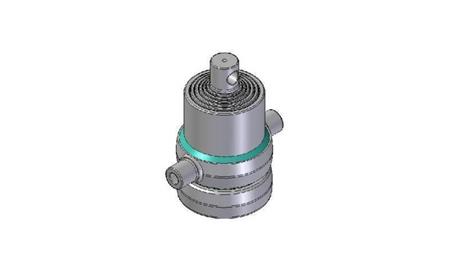 6017F -CILINDRU TELESCOPIC STANDARD/GAURĂ 6 ETAPE CĂLĂTORIE 985 FI 170
