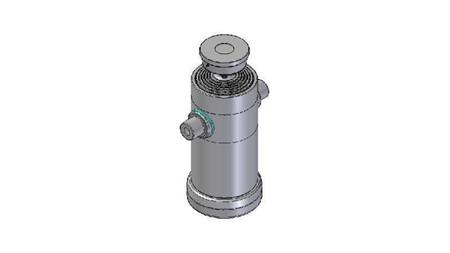 6065S -CILINDRU TELESCOPIC STANDARD/BOL 6 ETAPE CĂLĂTORIE 2400 DIAMETRU 240