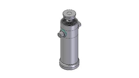 6069S -CILINDRU TELESCOPIC STANDARD/BALL 6 ETAPE CĂLĂTORIE 3520 DIAMETRU 240