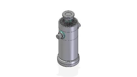 7037S -CILINDRU TELESCOPIC STANDARD/BOL 7 ETAPE CUSCĂ 3322 DIAMETRU 240