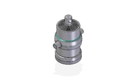 7051F -TELESCOPICKÝ CYLINDR STANDARD/DÍRA 7 STUPŇŮ ZDVIH 1770 FI 215